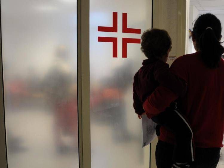 Bambino in ospedale - Fotogramma