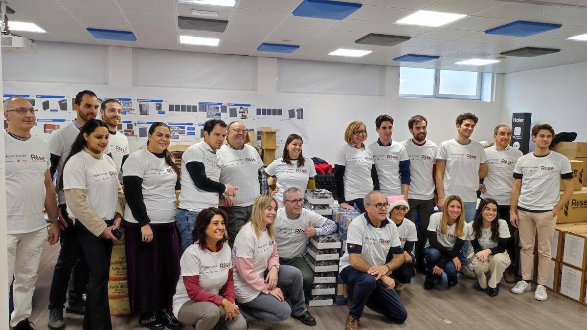 Haier Europe insieme a Rise Against Hunger per aiutare le famiglie in difficoltà