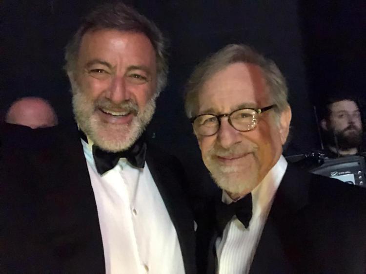 Luca Barbareschi e Steven Spielberg