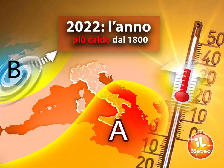 Caldo da Natale a Capodanno, 2022 anno record per meteo Italia