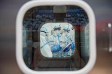 Covid, ospedale in Cina - Fotogramma