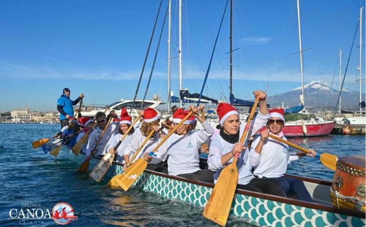 Trofeo di Natale Città di Catania 2022: sfide in Dragon Boat