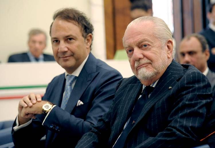 Danilo Iervolino e Aurelio De Laurentiis