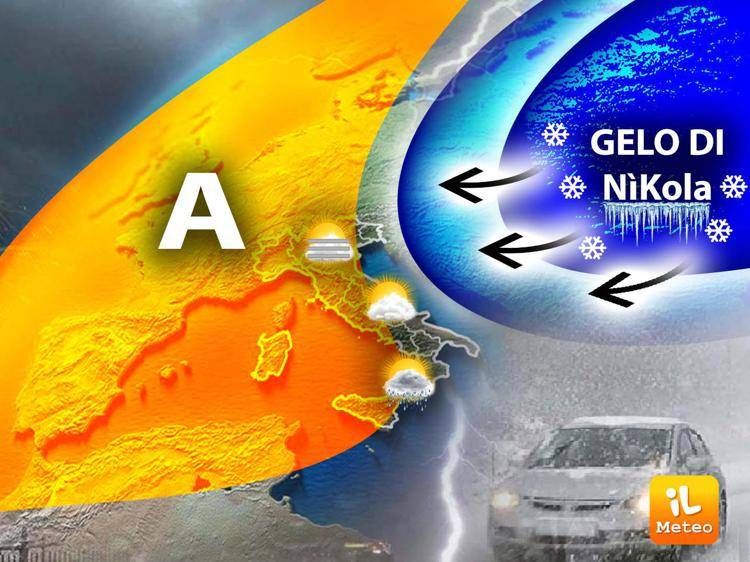 Torna l'Anticiclone ma dalla Russia si avvicina nocciolo di aria gelida: previsioni meteo