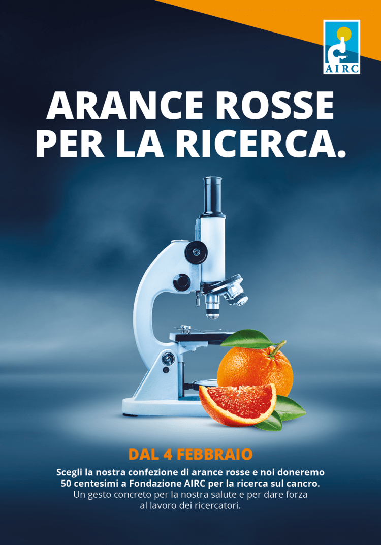 World cancer day, in 9mila supermercati le arance Airc per la ricerca