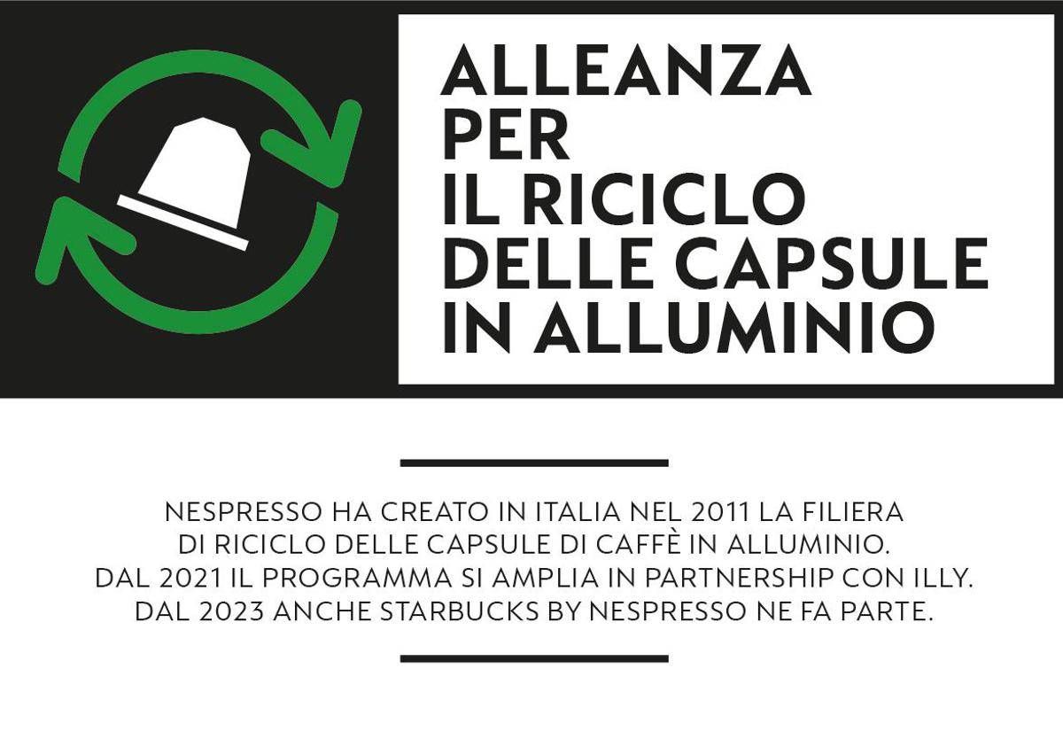 Starbucks by Nespresso nell’Alleanza per il riciclo delle capsule