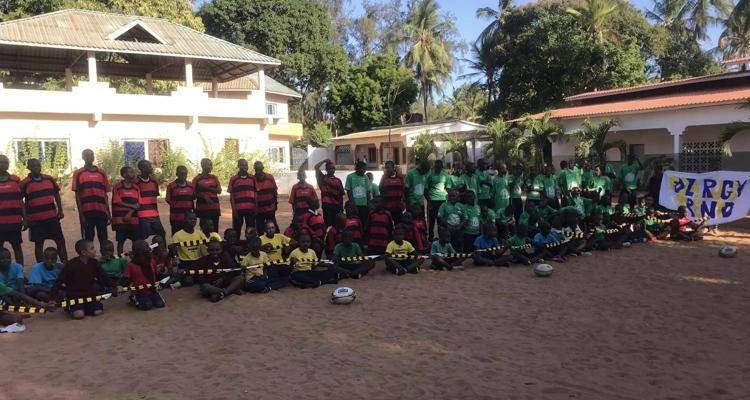 Le maglie del Trento Rugby arrivano fino in Kenya