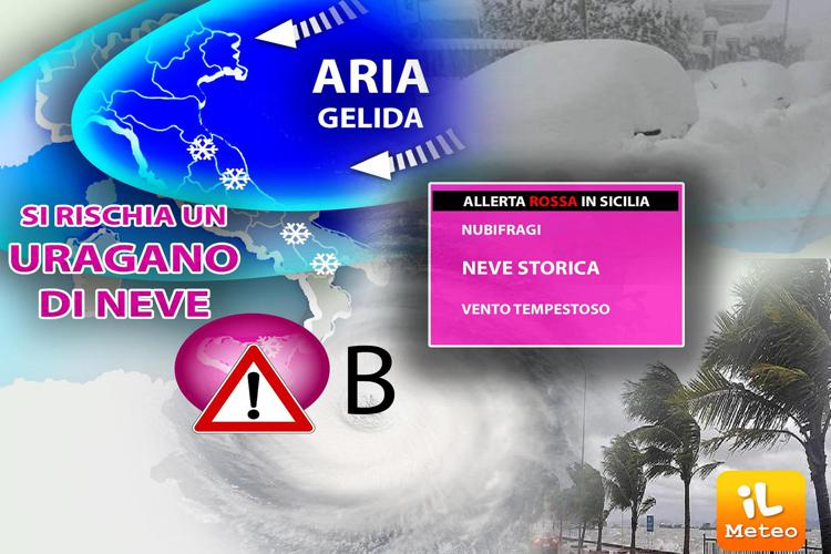 Maltempo Italia, in arrivo uragano mediterraneo: ecco dove
