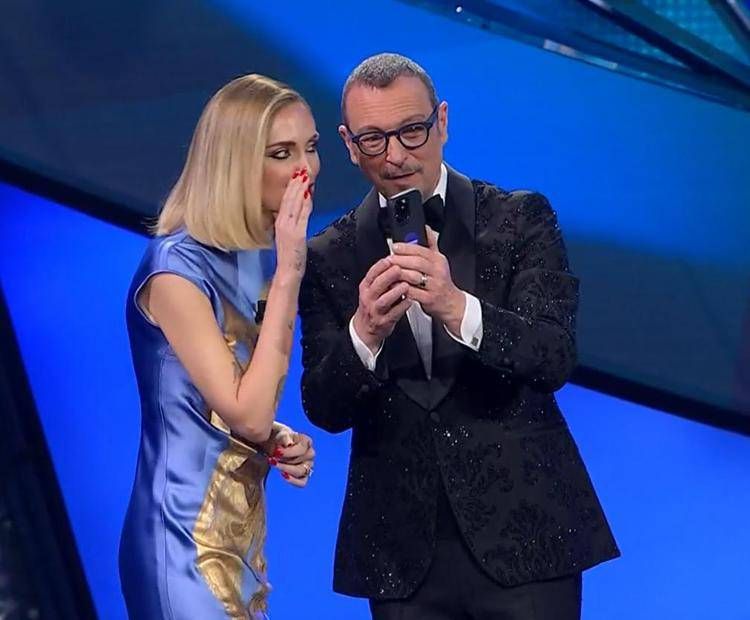 Sanremo 2023, Ferragni-Amadeus e lezione Instagram non va | RotoNotizie