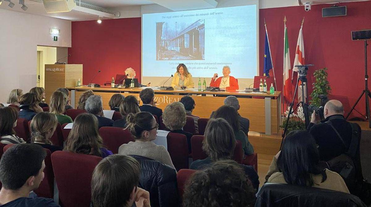 Hélène Langevin-Joliot, nipote di Pierre e Marie Curie, a Palazzo Reale Milano