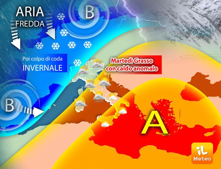 Meteo Italia, ultime ore di caldo anomalo: tornano pioggia e freddo