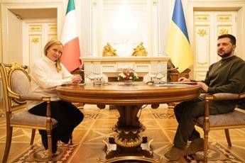 Ukraine, Meloni: “Italy does not hesitate to support Kiev and will not”
