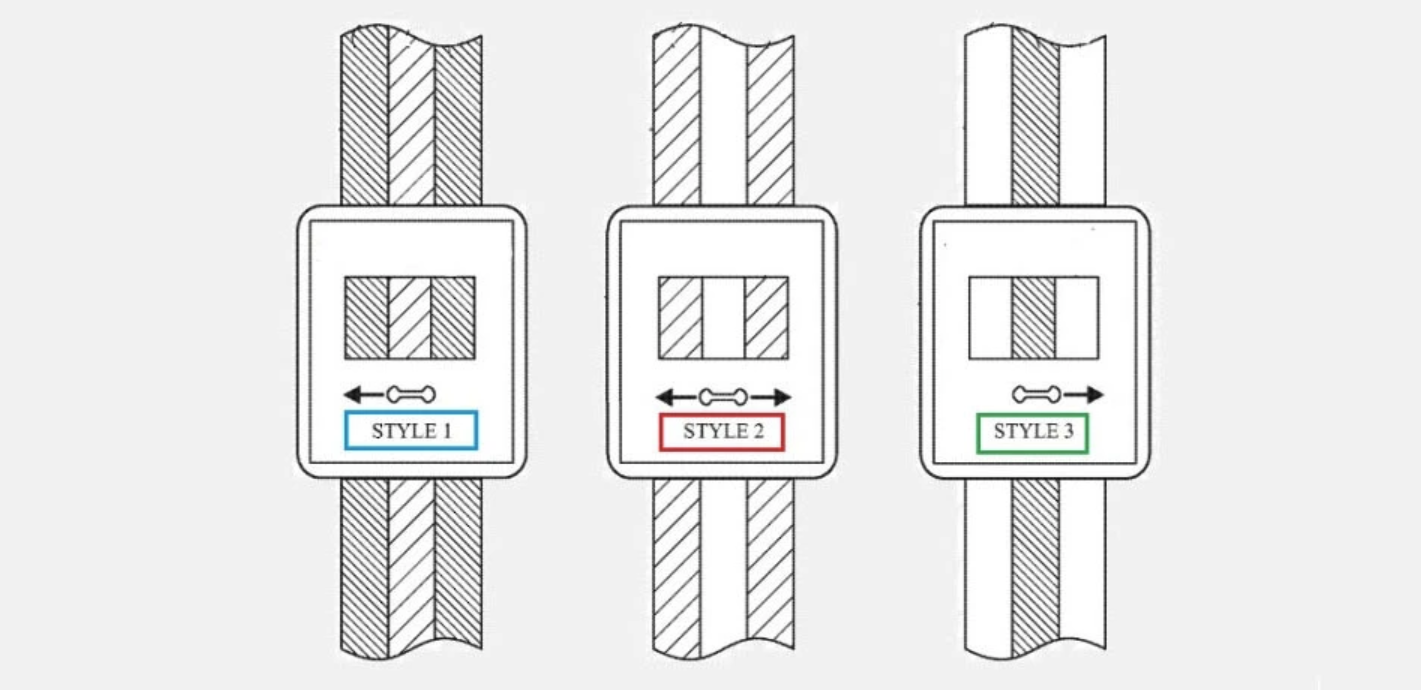 Apple, a Watch band that changes color thanks to an app