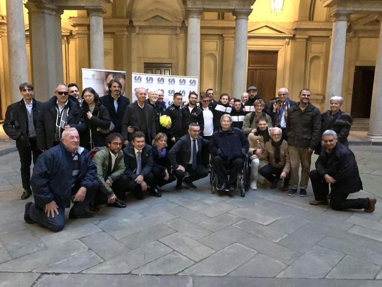 Calcio a 5, presentata a Palazzo Marino a Milano, squadra ipovedenti Real Eyes Sport