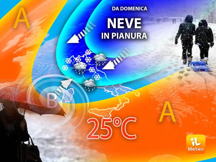 Dal caldo al gelo russo, previsioni meteo di un weekend eccezionale