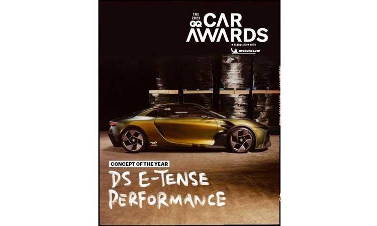 DS E-Tense Performance vince ai GQ Car Awards 2023