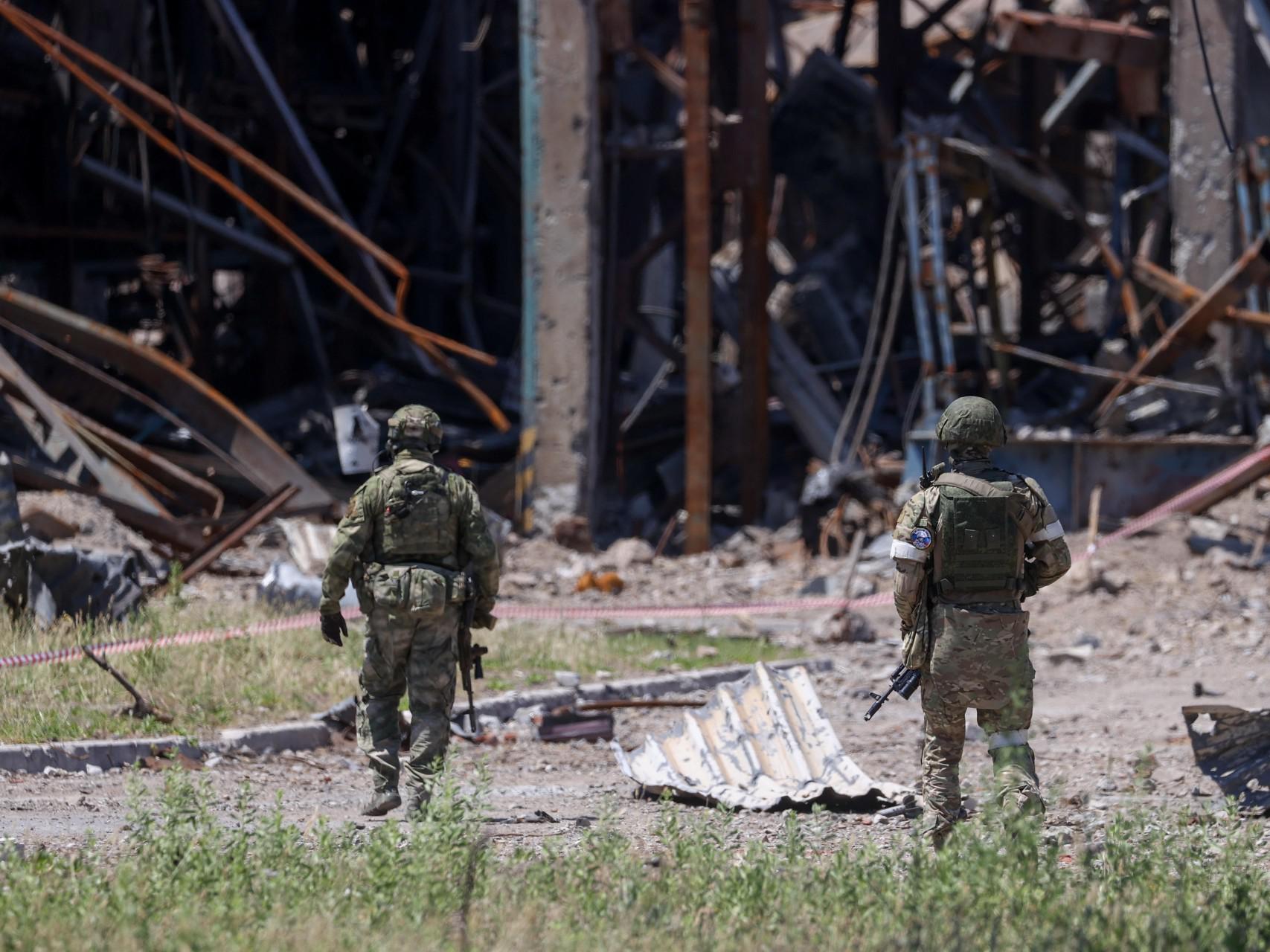 Russia: “Terrorist attack in Bryansk.”  Ukraine: “No, your supporters”