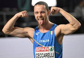 European Indoor Athletics Championships 2023, Ceccarelli gold and Jacobs silver in the 60 meters