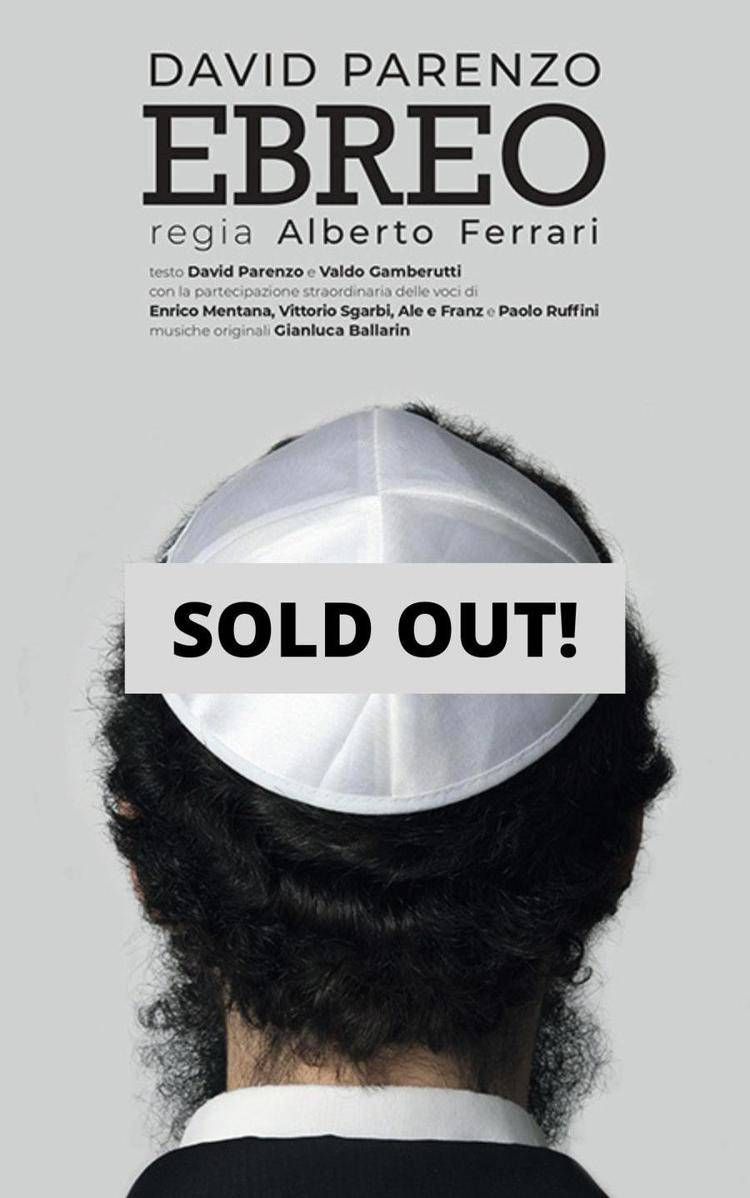 Sold out al Teatro Parioli per 'Ebreo!' di David Parenzo con Mentana che fa Dio