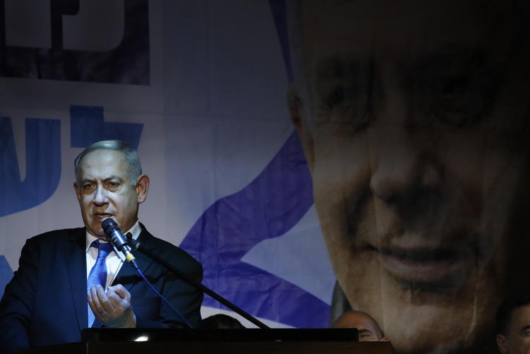 Benyamin Netanyahu (Photo by Jack GUEZ / AFP) - AFP