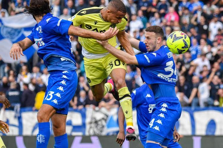 Empoli-Udinese 0-1, gol di Becao - Video