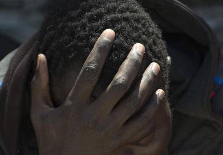 Un migrante (Afp)