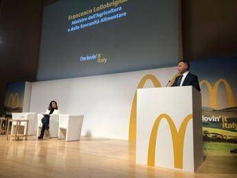 Lollobrigida, 'McDonald’s ha recepito importanza qualità prodotti italiani' 3 lollobrigida