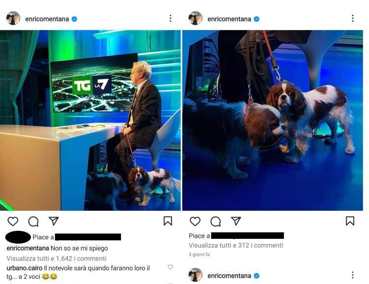 I post di Enrico Mentana su Instagram