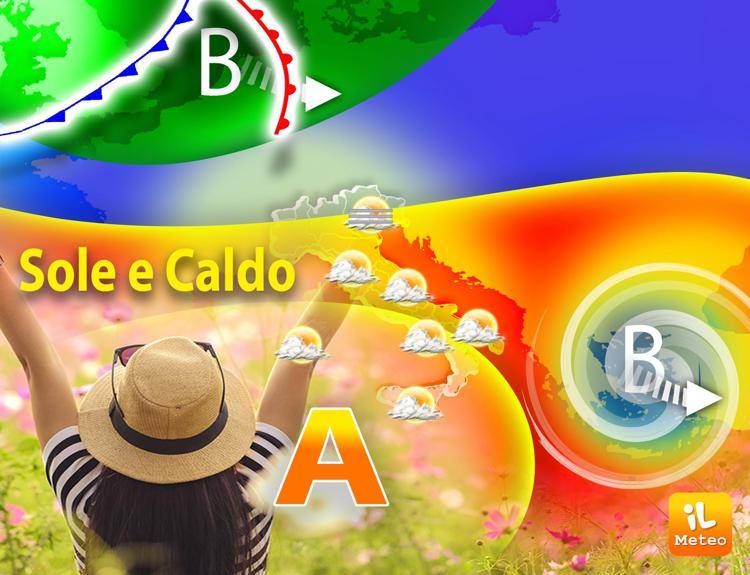 Sole e caldo con temperature fino a 27 gradi: ecco la primavera