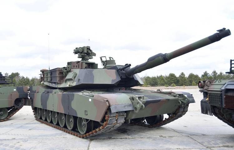 Un tank Abrams - Fotogramma