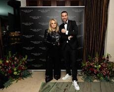 Bonnie Tyler con Philipp Plein a Ginevra