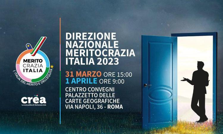31 marzo e 1 aprile, nuova Direzione nazionale di Meritocrazia Italia