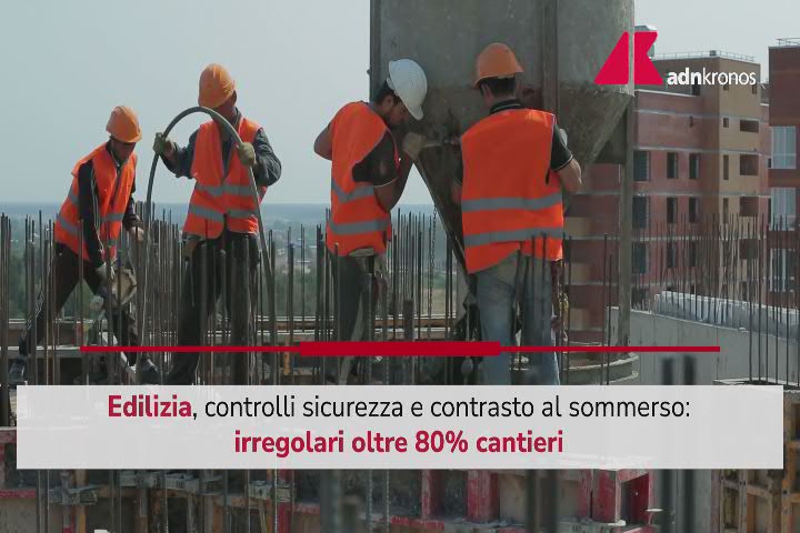 Construction, sweeping checks throughout Italy
