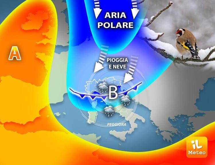 Meteo weekend delle Palme, in arrivo aria polare