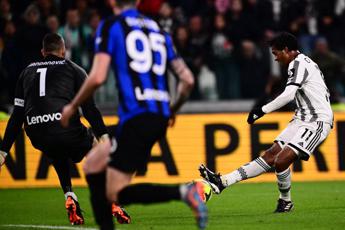 Coppa Italia, Juve-Inter 1-1 in the first leg semi-final