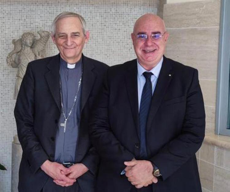 San Giuseppe Moscati patrono del 118, Balzanelli incontra il presidente della Cei