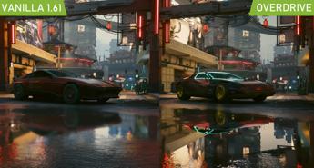 Cyberpunk 2077, ray tracing arrives with RTX 40 Series