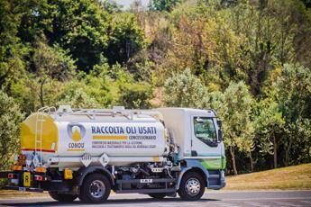 Conou, in Rossano Veneto, the Fiorese company also recycles used oil from engine filters