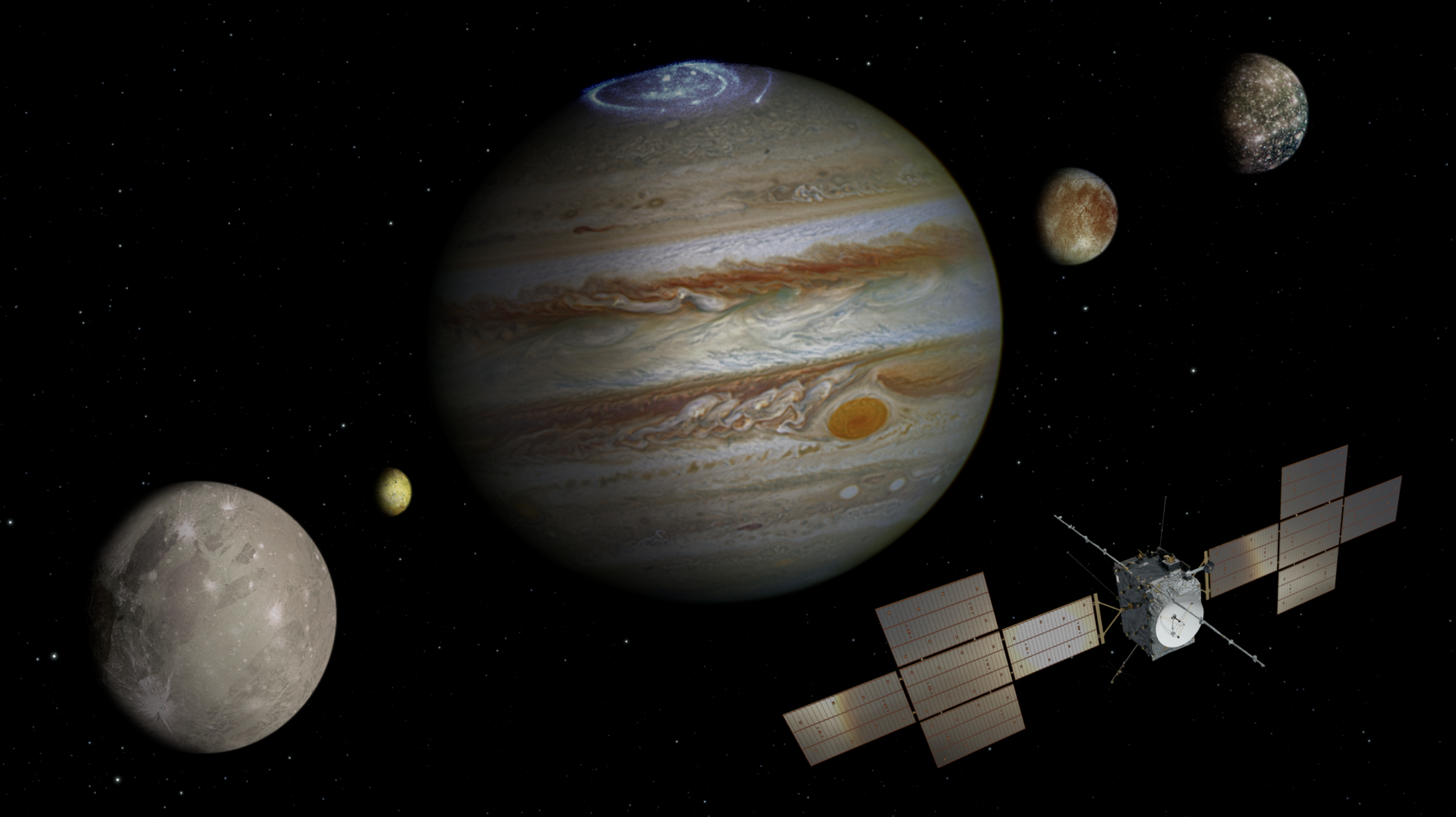 Space, ESA’s Juice mission flies to Jupiter, beginning an 8-year journey