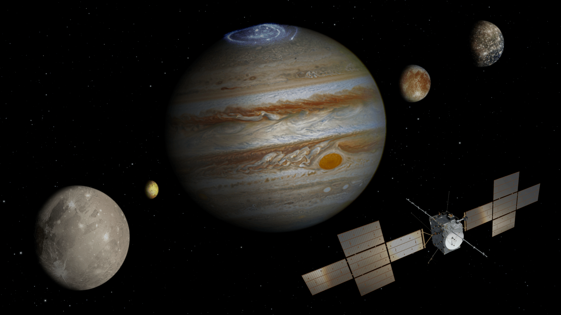 Space, ESA’s Juice mission flies to Jupiter, beginning an 8-year journey