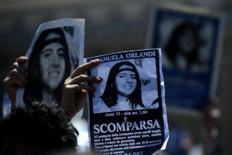 I volantini per la scomparsa di Emanuela Orlandi - Afp