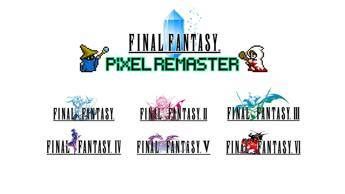 Final Fantasy Pixel Remaster, the first six episodes of the saga on PS4 and Switch