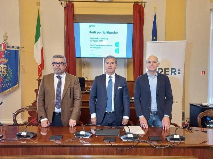 Bper, tramite iniziativa 'Uniti per le Marche' donati 205mila euro vittime alluvione