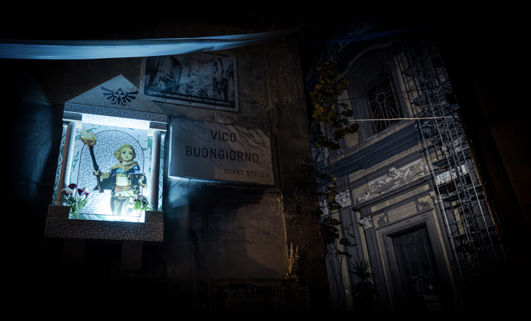 Comicon, a Napoli edicole votive dedicate alla principessa Zelda