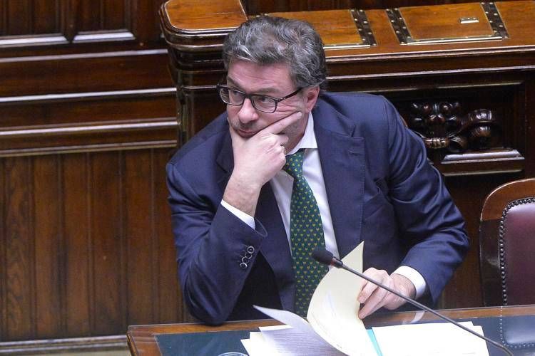 Il ministro dell’Economia Giancarlo Giorgetti  - (Fotogramma)