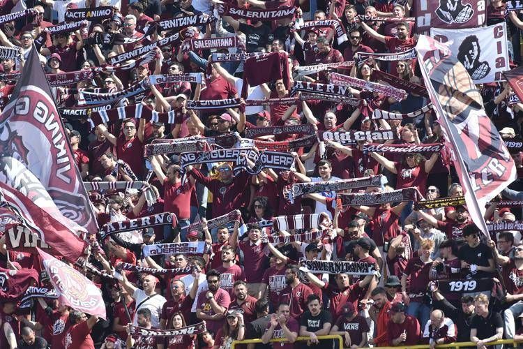 Napoli-Salernitana 1-1, tifosi granata in delirio: 