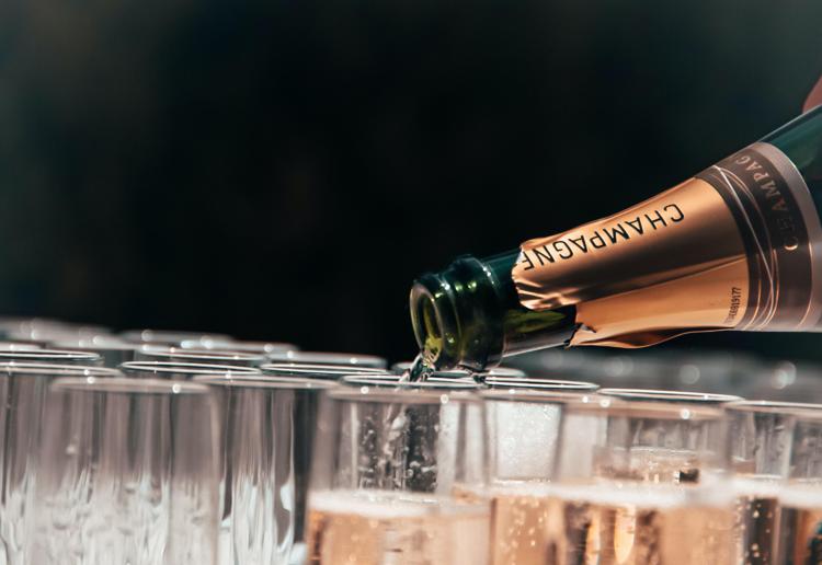 Champagne, record sulle spedizioni per gli Stati Uniti