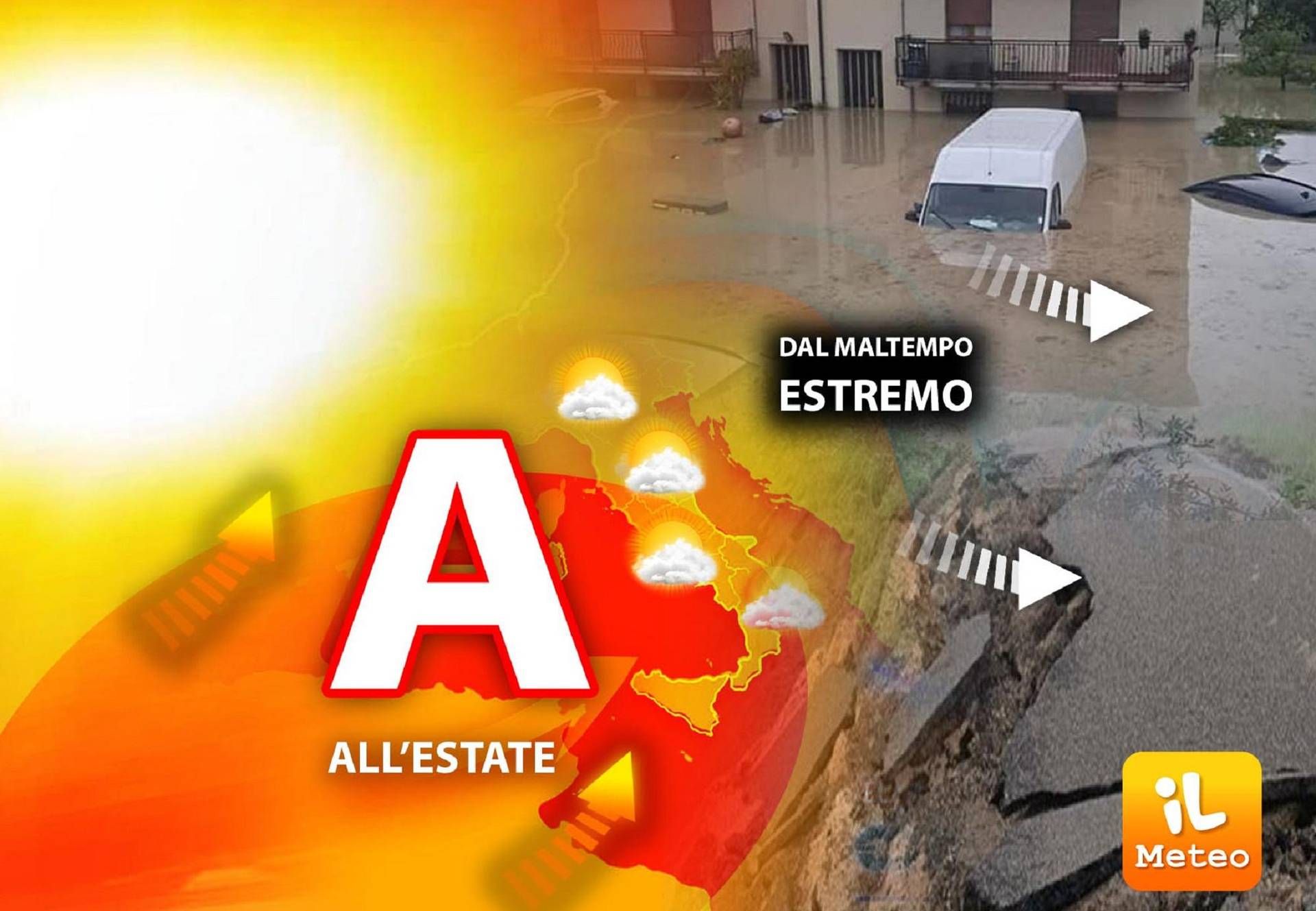 Du mauvais temps extrême au début de l’été, les prévisions
