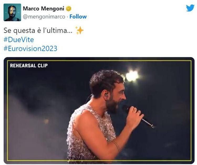 Eurovision 2023, conto alla rovescia: Marco Mengoni , Due vite, prove - Video