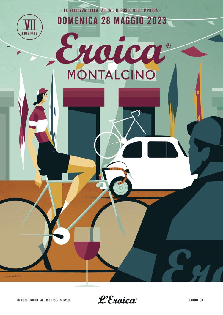 Il 28 maggio torna l'Eroica di Montalcino, in gara tra vigneti e strade bianche